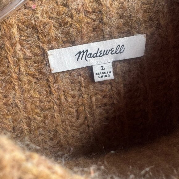 Madewell Sleeveless Stimpson Sweater Vest Women's Size L. - Picture 3 of 7